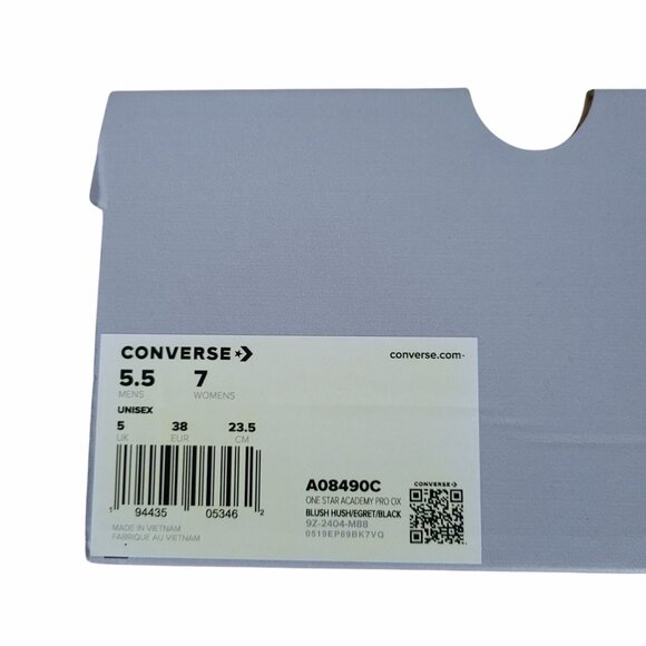 Converse One Star Academy Pro Ox Suede Low Sz 5.5 Men Shoes Sneaker Pink A08490C - Picture 8 of 9